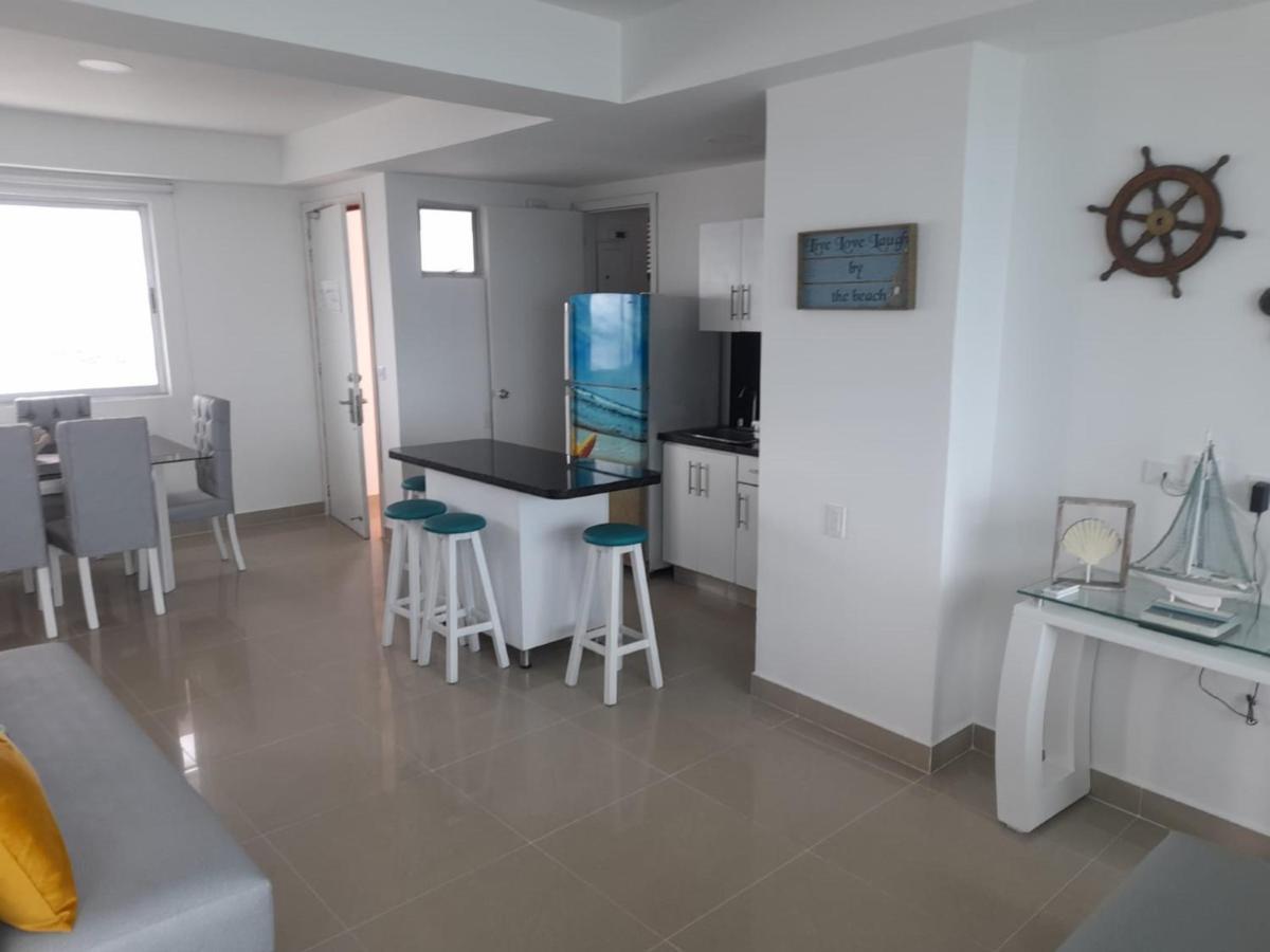 Apartamento Al-3 Frente Al Mar Con Piscina Y Wifi Cartagena